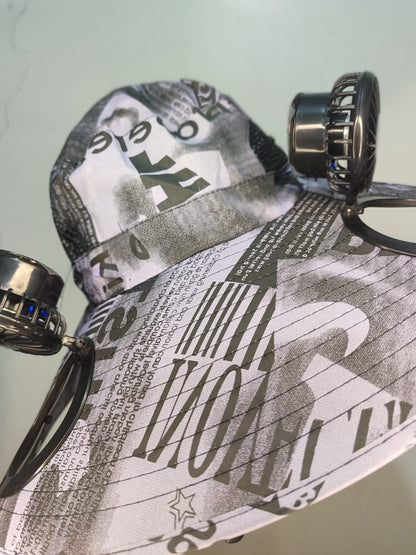 Sombrero Solar Turbo fresh.  con Ventiladores Integrados